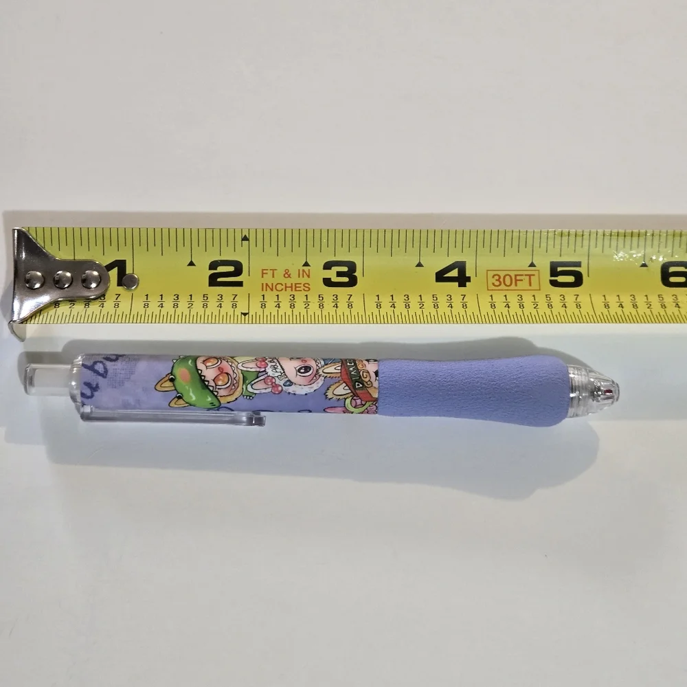 🍒🍒 Blue Labubu Pen With Cushion Grip
